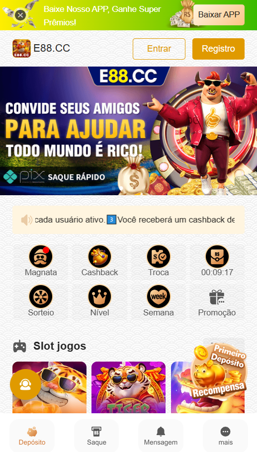 Experimente a E88 hoje mesmo 